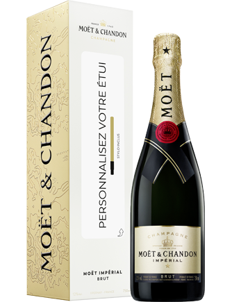 Moët & Chandon - Champagne - Moët Impérial - Étui personnalisable