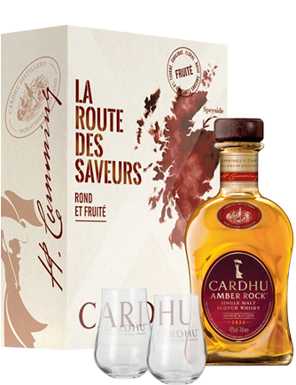 Cardhu - Single Malt Scotch Whisky - Amber Rock - Coffret La Route Des  Saveurs