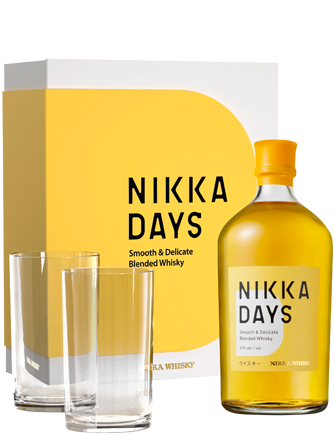 Nikka Whisky - Japanese Blended Whisky - Nikka Days Coffret 2 verres