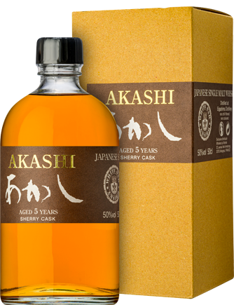 Akashi - Japanese Single Malt Whisky - Sherry Cask - Aged 5 Years