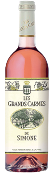 Château Simone - Vin de Pays Bouches du Rhône - Les Grands Carmes Rosé 2011