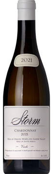 Storm Wines - Hemel en Aarde Valley - Vrede - Chardonnay - Blanc - 2021