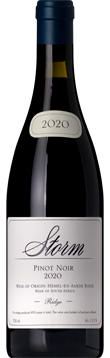 Storm Wines - Hemel en Aarde - Ridge - Pinot Noir - Rouge - 2020