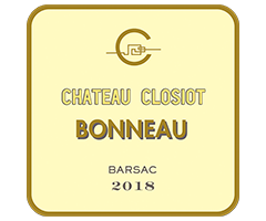 Château Closiot - Barsac - Blanc - 2018